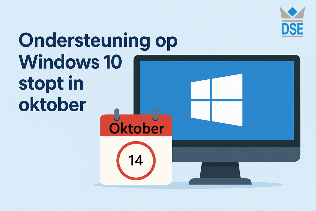 DSE IT-Services, Ondersteuning Windows 10 stopt in oktober